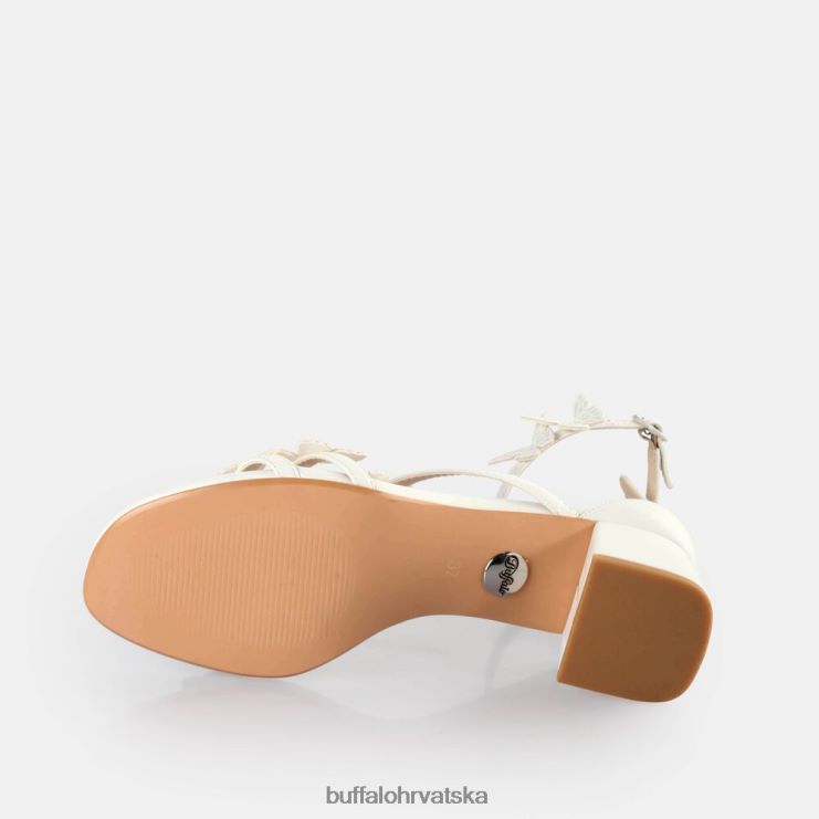 bijela Buffalo lucy sandale s leptir petom |sandale TDD6T646